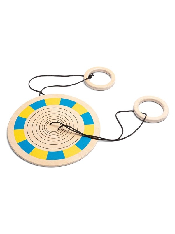 BS Toys Color Spinner Wood Pulling Game - Diilimurkku