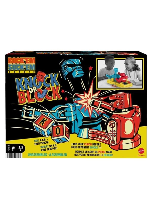 Mattel Games Rock Em Sock Em Robots - Diilimurkku