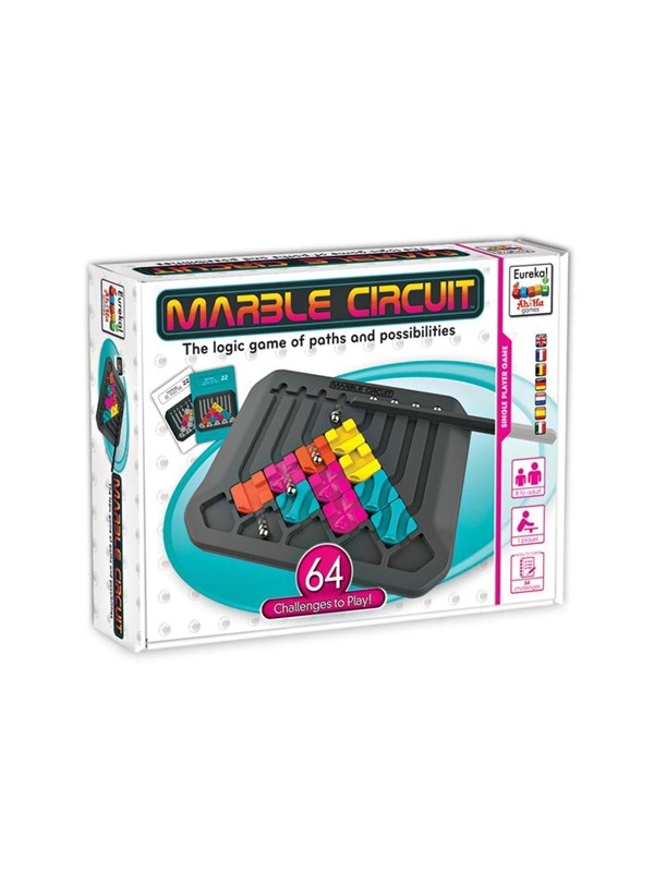 Eureka Ah!Ha Games - Marble Circuit Brain Teaser - Diilimurkku
