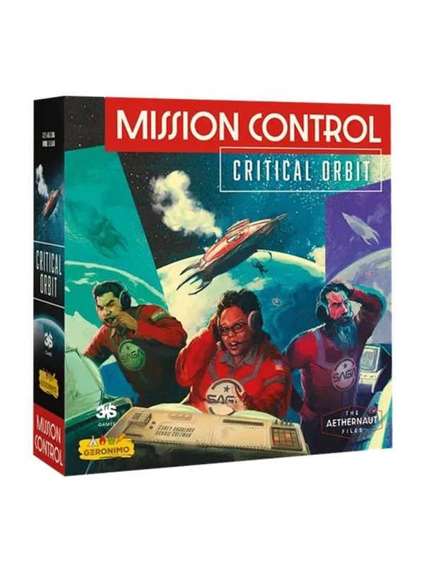 Geronimo Games - Mission Control Critical Orbit Board Game - Diilimurkku