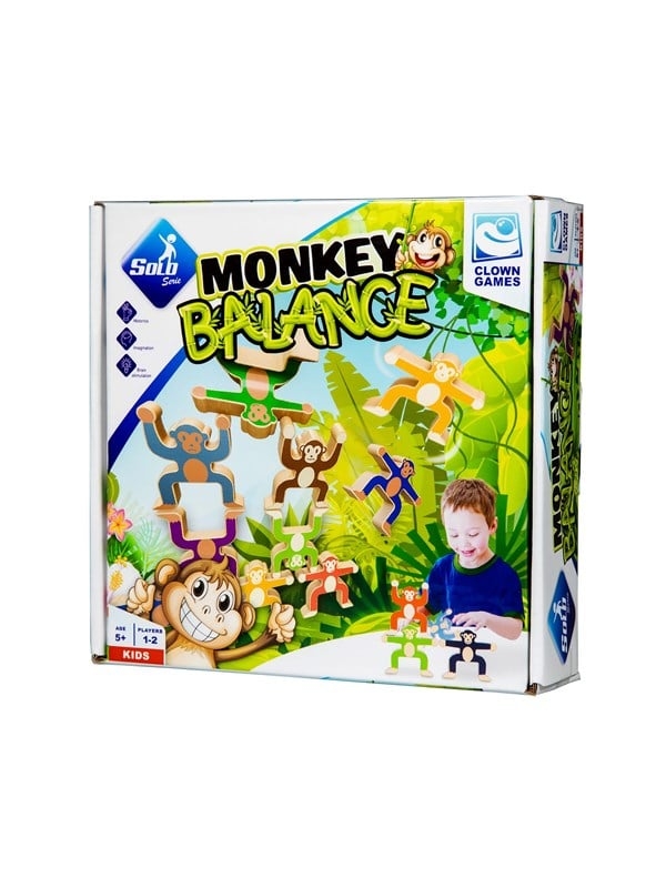 Clown Games - Monkey Balance Game - Diilimurkku
