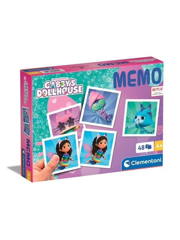 Clementoni Gabbys Dollhouse Memory Game - Diilimurkku