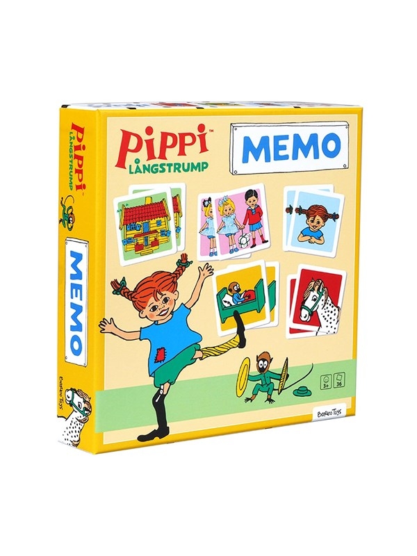 Barbo Toys Pippi Memory Game - Diilimurkku