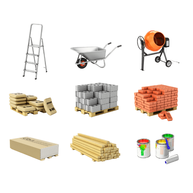 Rakentaminen ja materiaalit