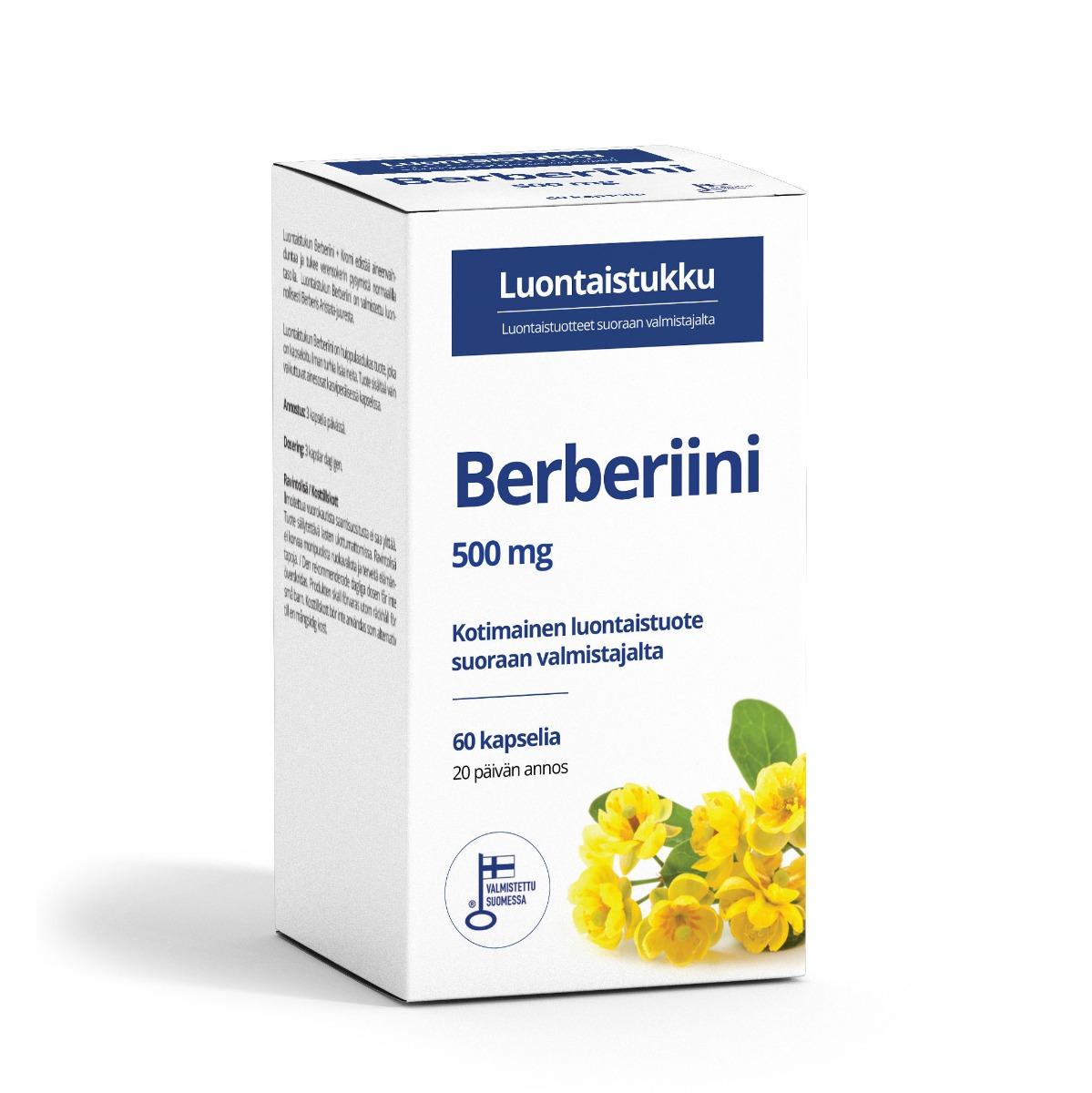 Berberiini 500mg - Diilimurkku