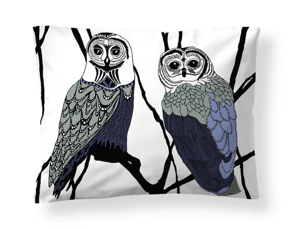 Huhuu-tyynyliina - Diilimurkku - thumbnail 1