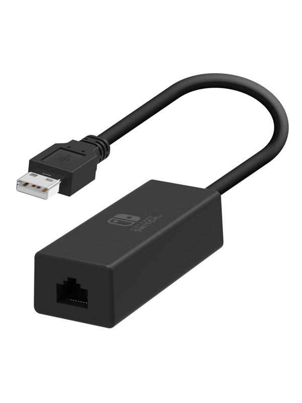 HORI LAN Adapter for Nintendo Switch - Diilimurkku