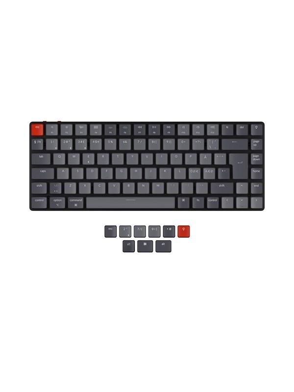 Keychron K3 RGB V2 Low Profile Optical Pelinäppäimistö - Diilimurkku