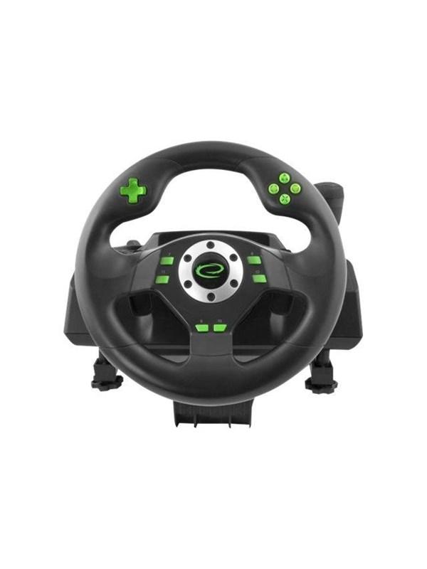 Esperanza NITRO Steering Wheel & Pedal Set - Diilimurkku