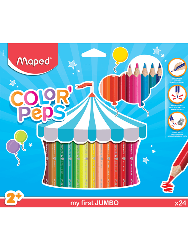Maped ColorPeps My first Jumbo Colour pencils - Diilimurkku