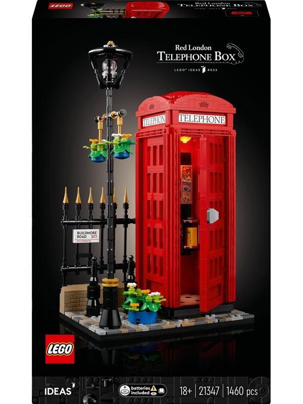 LEGO Ideas London Red Telephone Box - Diilimurkku