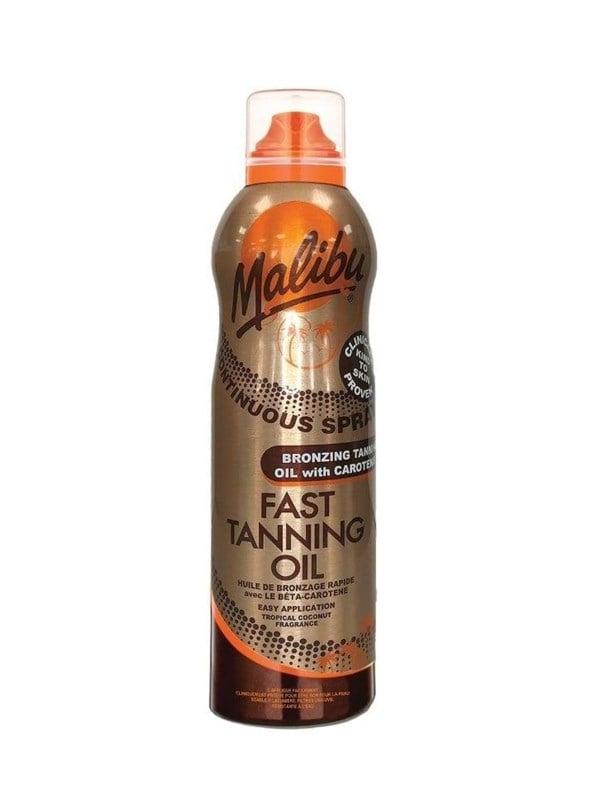 Malibu Fast Tanning Oil Spray - Diilimurkku
