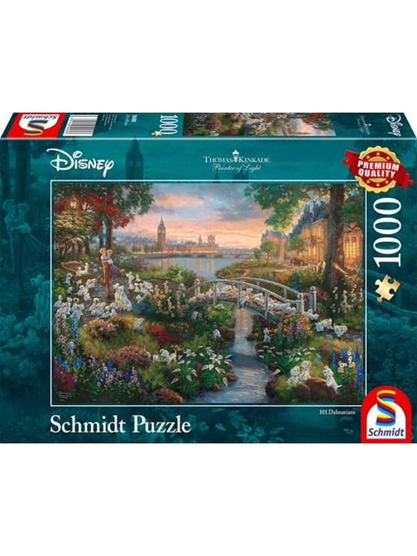Schmidt Puzzle Thomas Kinkade Disney 101 Dalmatians - Diilimurkku