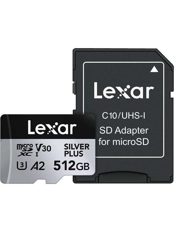 Lexar Professional Silver Plus MicroSD/SD - Diilimurkku