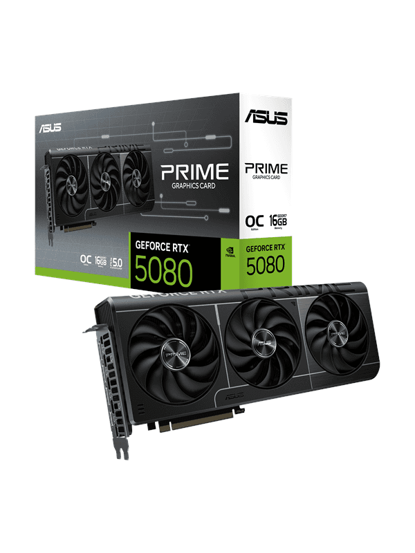 ASUS GeForce RTX 5080 Prime OC - Diilimurkku