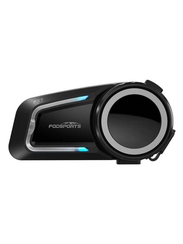 Fodsports FX7 Motorcycle Intercom - Diilimurkku