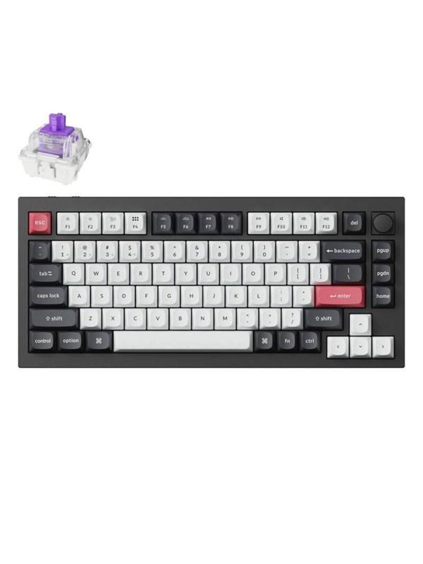 Keychron Q1 HE RGB Wireless Mechanical Keyboard - Diilimurkku