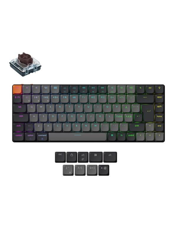Keychron K3 v3 RGB Wireless Mechanical Keyboard - Diilimurkku