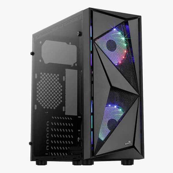 Aerocool Glider Tempered Glass Miditornikotelo - Product overview Aerocool Glider Tempered Glass Miditornikotelo - Product overview image
