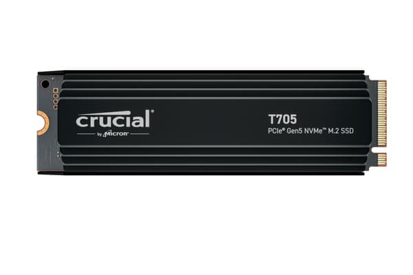 Crucial T705 Gen5 NVMe SSD - Product overview Crucial T705 Gen5 NVMe SSD - Product overview image