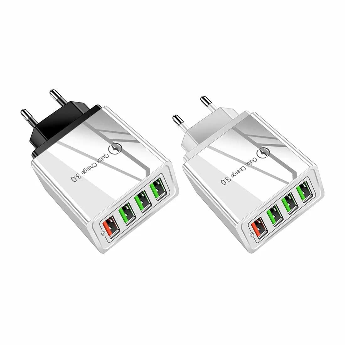 USB-laturi - 4 porttia - Product overview USB-laturi - 4 porttia - Product overview image