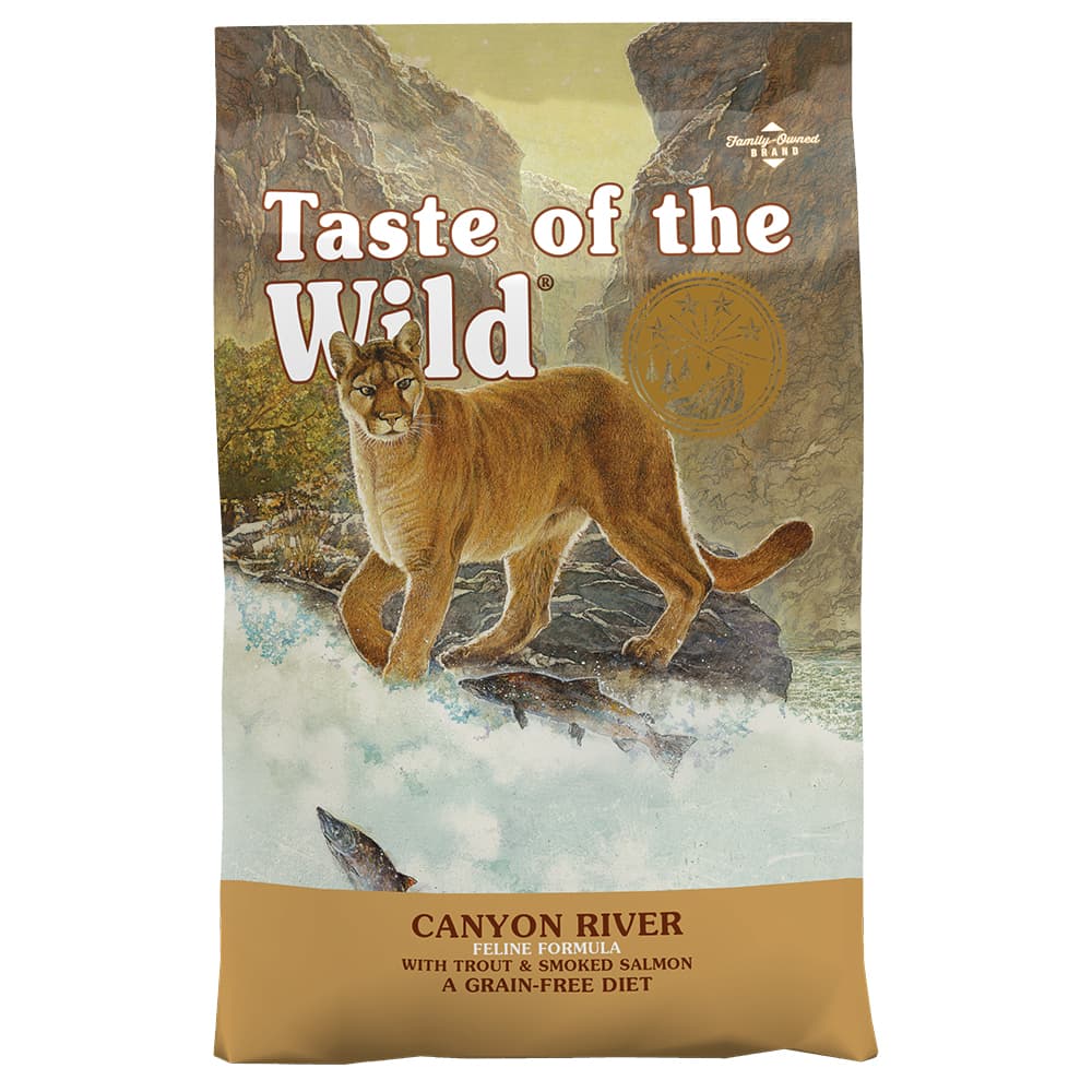 2kg Canyon River Feline Taste of the Wild Kissanruoka - Diilimurkku - Click to view full gallery 2kg Canyon River Feline Taste of the Wild Kissanruoka - Diilimurkku - Main product gallery image