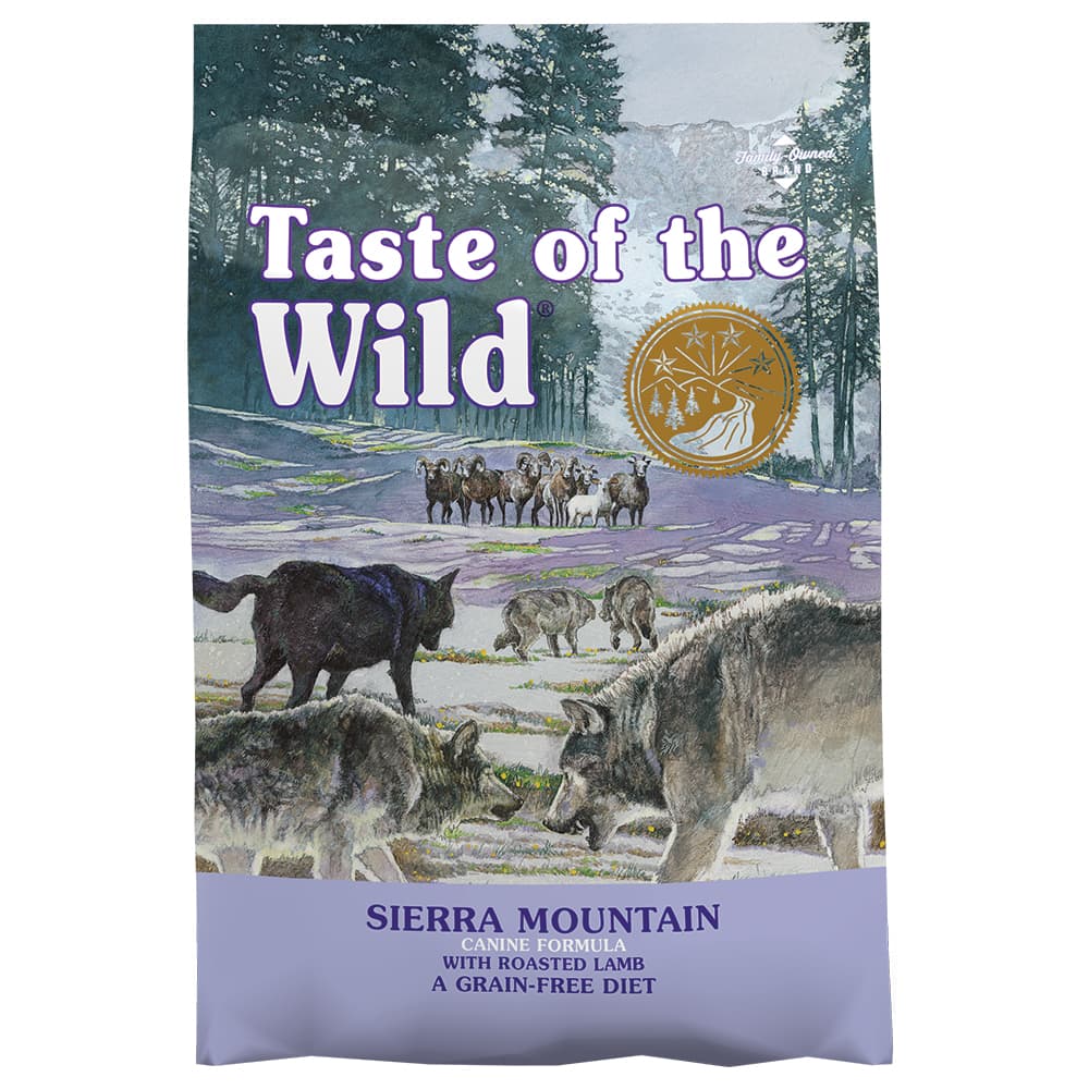 7x12,2kg Taste of the Wild Sierra Mountain koiranruoka - Diilimurkku - Click to view full gallery 7x12,2kg Taste of the Wild Sierra Mountain koiranruoka - Diilimurkku - Main product gallery image