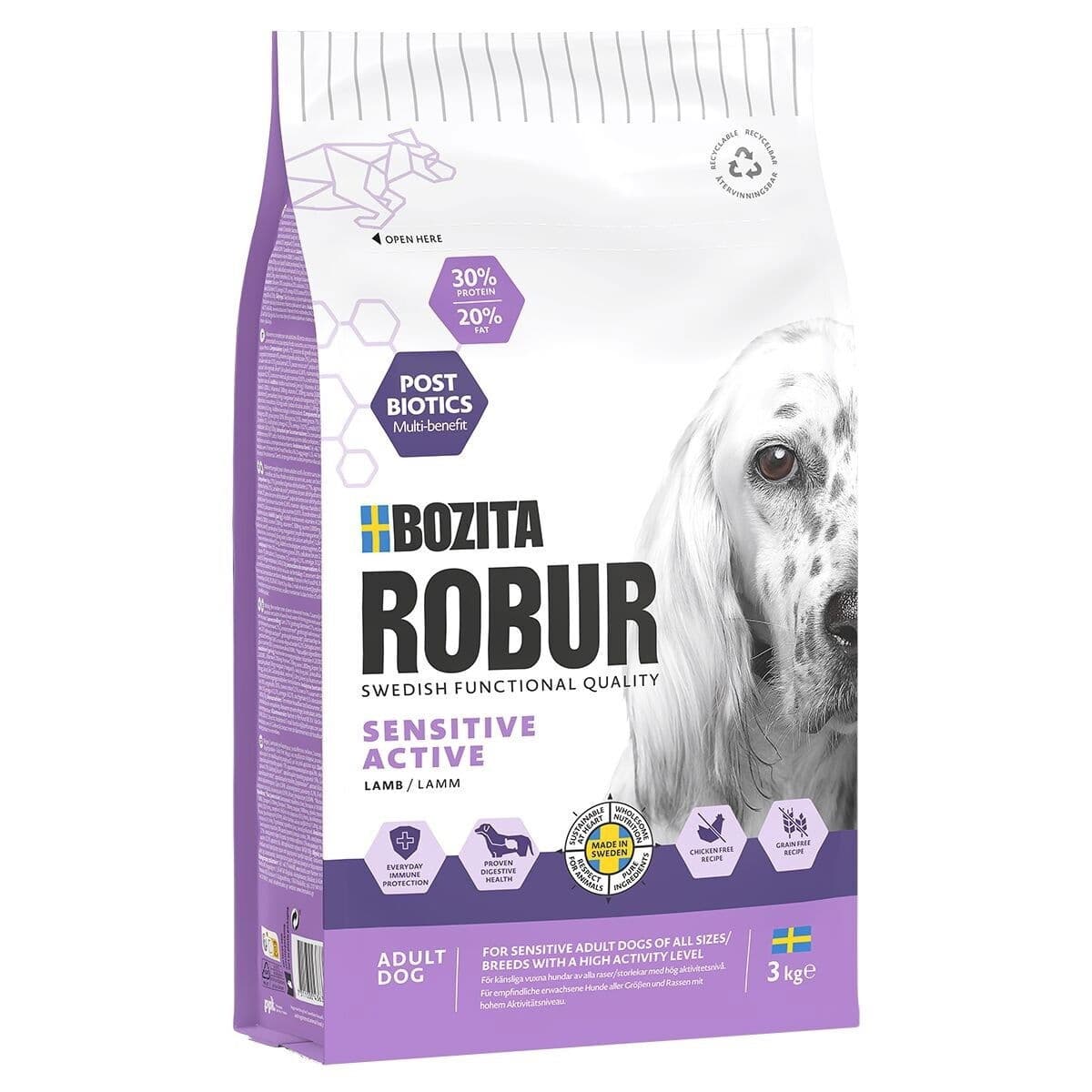 Bozita Robur Sensitive Grain Free Active - Diilimurkku - Click to view full gallery Bozita Robur Sensitive Grain Free Active - Diilimurkku - Main product gallery image