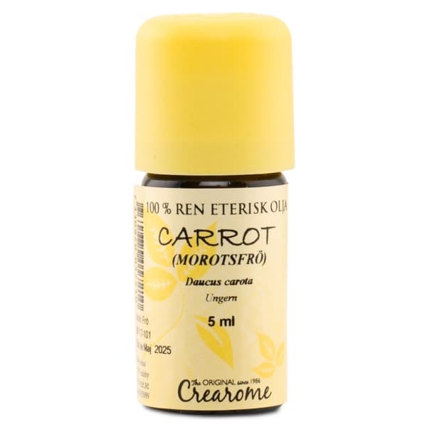 Crearome Eteerinen Porkkanansiemen Öljy, 5 ml - Diilimurkku - Click to view full gallery Crearome Eteerinen Porkkanansiemen Öljy, 5 ml - Diilimurkku - Main product gallery image