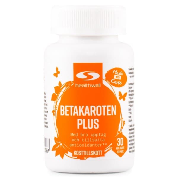 Healthwell Beetakaroteeni Plus, 30 kapselia - Diilimurkku - Click to view full gallery Healthwell Beetakaroteeni Plus, 30 kapselia - Diilimurkku - Main product gallery image
