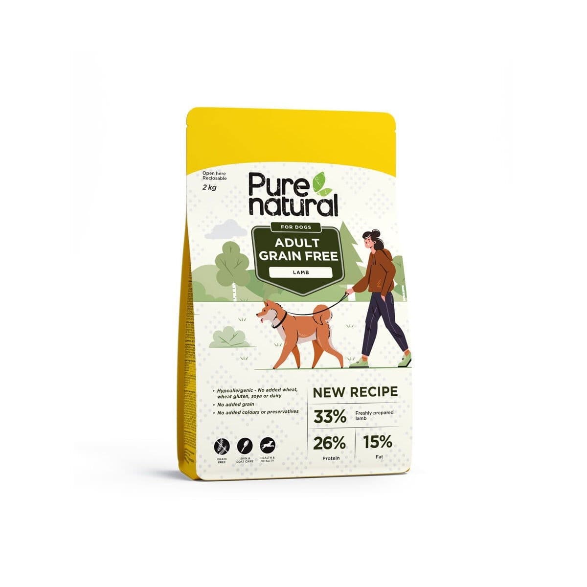 Purenatural Dog Adult Grain Free Lamb - Diilimurkku - Click to view full gallery Purenatural Dog Adult Grain Free Lamb - Diilimurkku - Main product gallery image