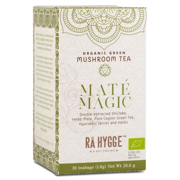 Rå Hygge Yerba Mate Magic Shiitake , 16 pussillista - Diilimurkku - Click to view full gallery Rå Hygge Yerba Mate Magic Shiitake , 16 pussillista - Diilimurkku - Main product gallery image