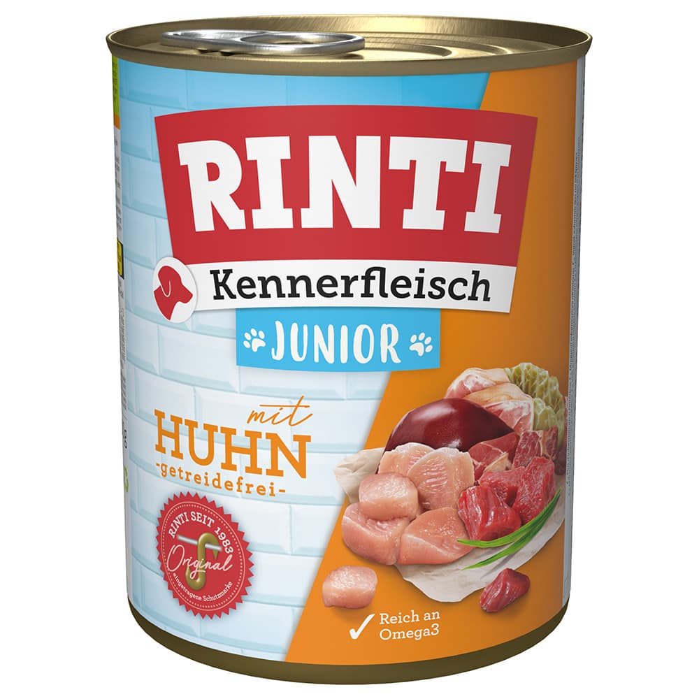RINTI Junior kana koiranruoka - Diilimurkku - Click to view full gallery RINTI Junior kana koiranruoka - Diilimurkku - Main product gallery image